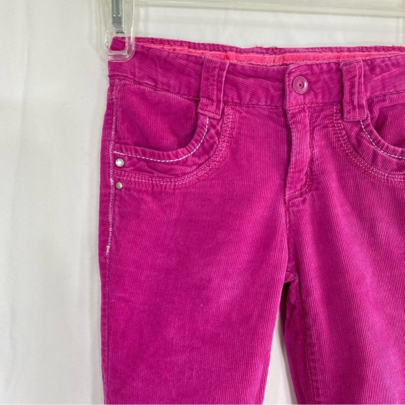 Faded Glory Magenta Corduroy Boot Cut Girl’s Pants - Picture 2 of 7